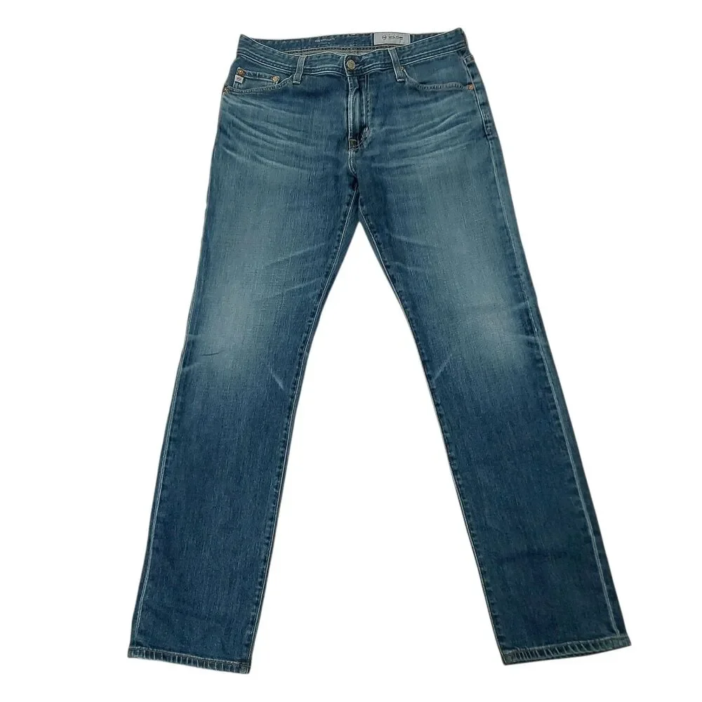 Adriano Goldchmied Jeans Mens 32x31 Blue The Graduate Tailored Fit Stretch Denim